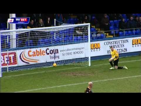 Hartlepool United vs Newport County - League Two 2013/14