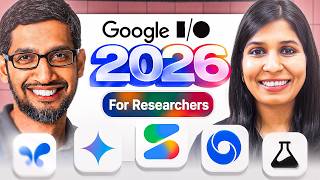 Google's NEW AI Tools for Researchers Will BLOW YOUR MIND! Google I/O 