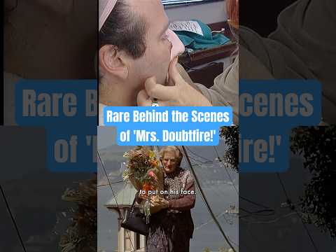 Behind Robin Williams’ Stunning Mrs. Doubtfire Transformation!