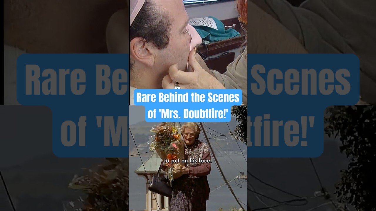 Miniature de la vidéo Behind Robin Williams’ Stunning Mrs. Doubtfire Transformation! du film Madame Doubtfire