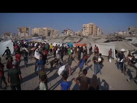 Starvation crisis in Gaza as Middle East conflict continues