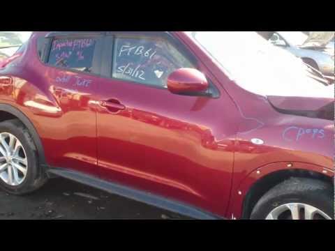 2011 Nissan Juke Auto Parts Inventory Standard Auto Wreckers CP095