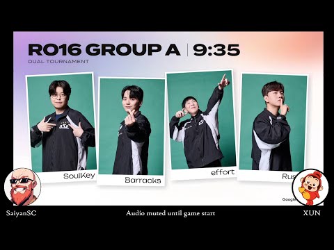 [ENG] ASL S20 Ro.16 Group A (Soulkey, Rush, Effort and Barracks) - ASL English (StarCastTV English)