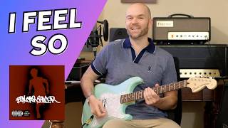 "I Feel So" Box Car Racer Guitar Lesson  (w/TAB)