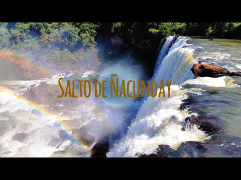 El Salto Ñacunday, el 'mini Iguazú' de Alto Paraná. 🇵🇾🌊