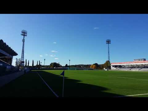 Sarpsborg Stadion in Sarpsborg 2017. Stadium of Sarpsborg 08