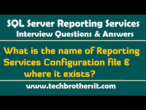 What is the name of Reporting Services Configuration file & where it exists-SSRS Interview Questions
