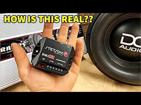 How Is This Tiny Car Audio Amplifier THIS LOUD? | Stetsom Iron Line IR160.2 Review