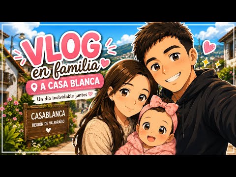 Así fue nuestro viaje en familia a Casablanca, Chile 🇨🇱 | Vlog en Familia 