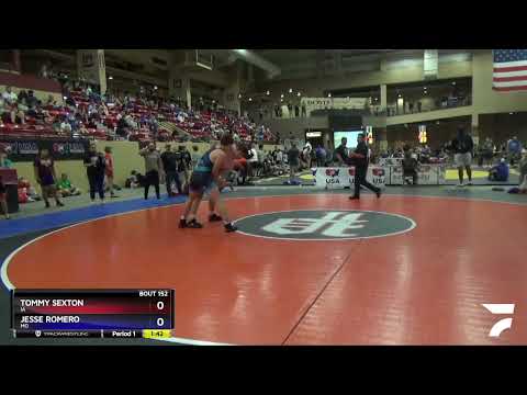 195 Lbs Semifinal - Tommy Sexton, IA Vs Jesse Romero, MO 7a5b