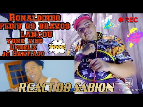 REACT DO SABION - Young Maska - Drip De Negão ft. Jé Santiago, Dfideliz (officialmusicvideo) #REACT
