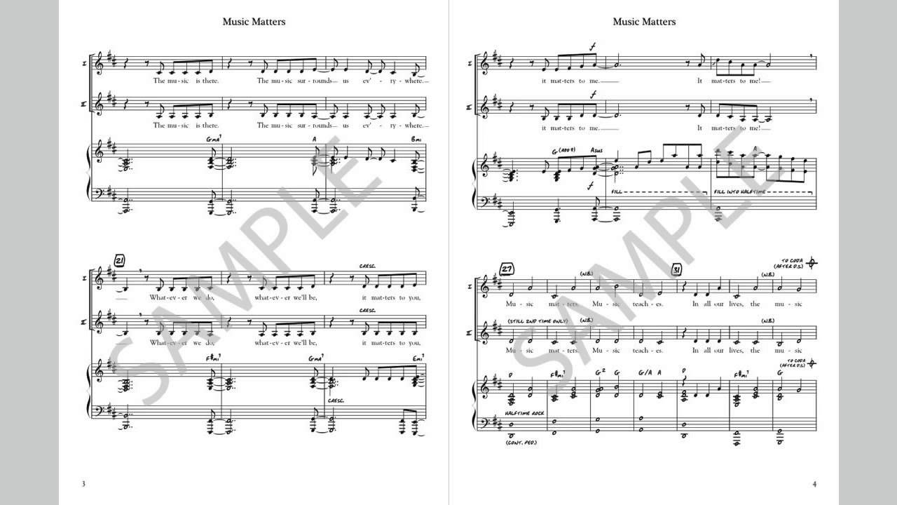 Music Matters - MusicK8.com Singles Reproducible Kit