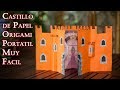 Castillo de Papel Origami Portatil Muy Facil