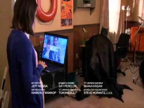 Parks and Recreation 4x04 ending- Batman Ben