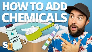 How To Add HOT TUB CHEMICALS For First Time | Swim University