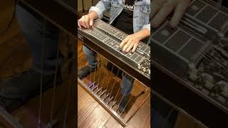 Pedal Steel Guitar Riff’n (D-I-V-O-R-C-E) Tammy Wynette #shorts #tutorial #pedalsteelguitar