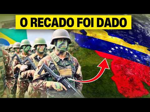 BRAZIL holds its LARGEST MILITARY EXERCISE very CLOSE to VENEZUELA