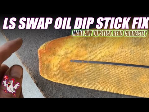 LS Swap Oil Dip Stick FIx