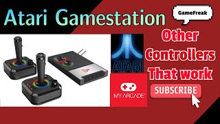 Atari Gamestation: Other controllers that work #gaming #videogames #atari