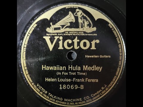 Helen Louise, Frank Ferera - Hawaiian Hula Medley