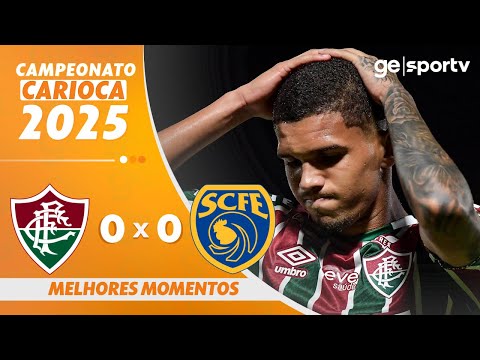 Gols e lances de Fluminense x Sampaio Corrêa - RJ