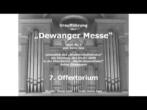 "Dewanger Messe": 7. Offertorium