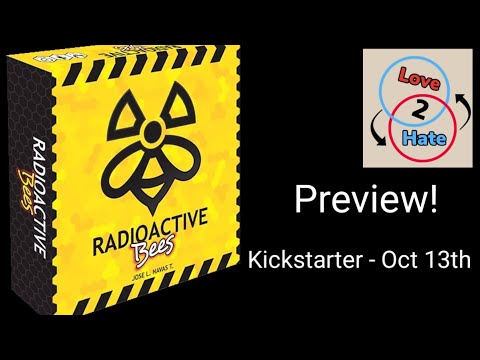 Radioactive Bees Preview - Coming to Kickstarter Oct 13th