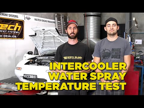 Intercooler Water Spray - Temperature Tested on Dyno