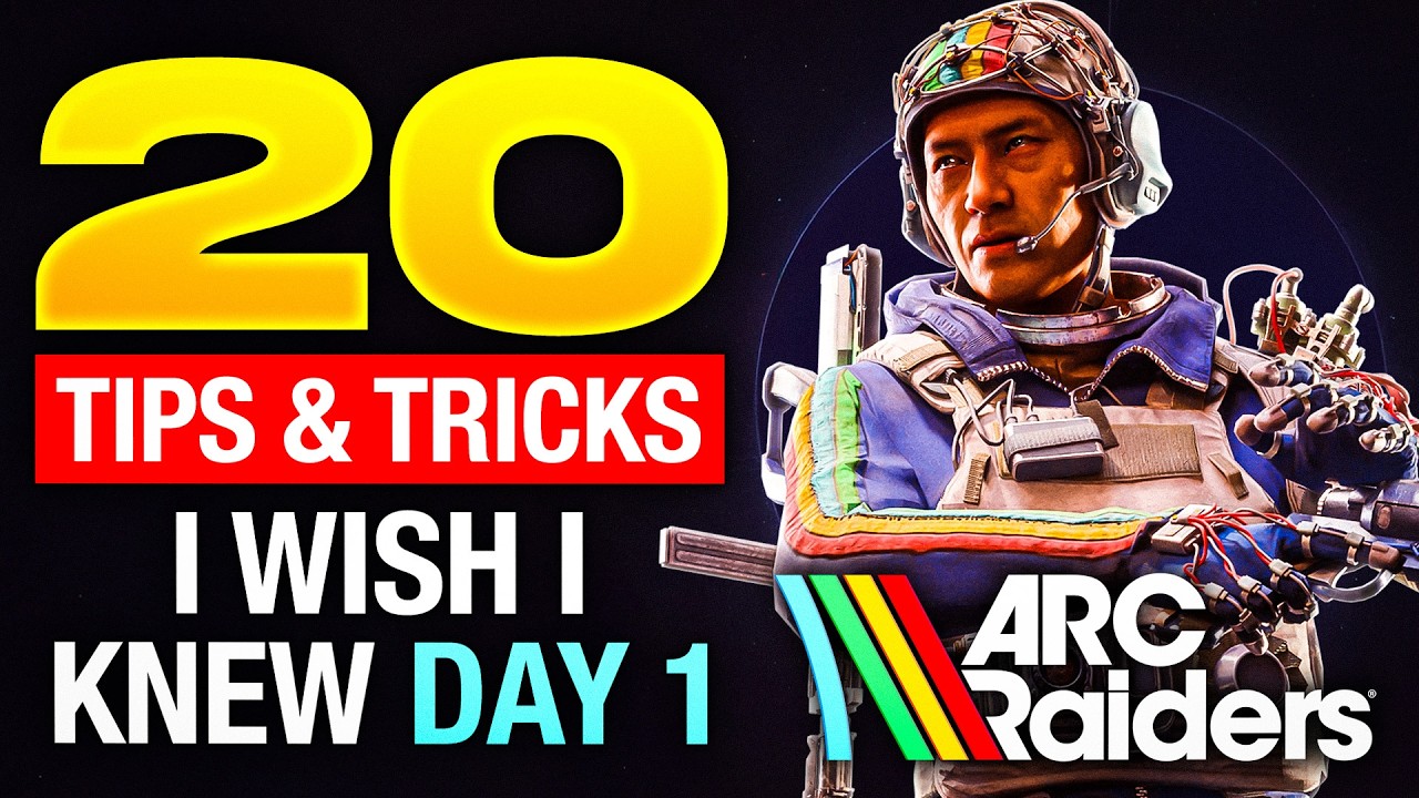 ARC Raiders - BEGINNERS GUIDE - Loot Guide, Enemy Breakdown, Combat Tips, Crafting, & More.