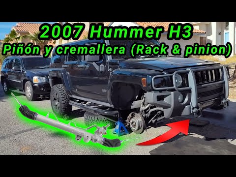 2007 Hummer H3 3.7 How to Change the Rack and Pinion