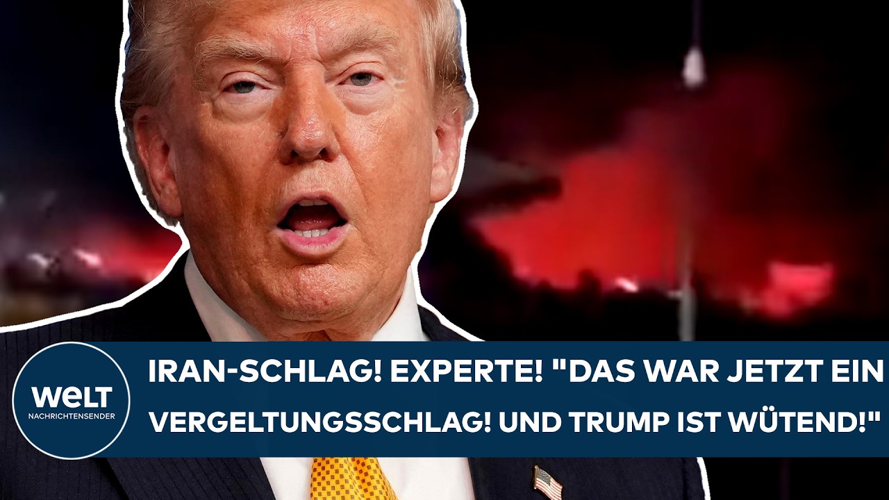 IRAN-KRIEG: Experte ist sich sicher! "Das war jetzt ein Vergeltungsschlag! Und Trump ist wütend!"