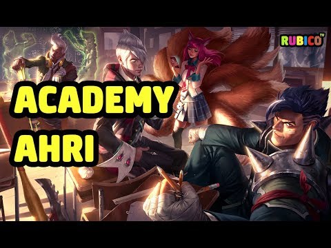 ACADEMY AHRI SKIN SPOTLIGHT - LEAGUE OF LEGENDS