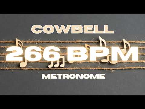 266 BPM - Cowbell Metronome