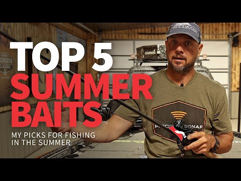 TOP 5 Baits for SUMMER Bass Fishing! ☀️ 🎣