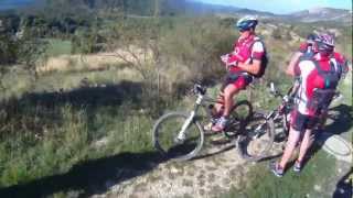 preview picture of video '(MTB) Mountainbike trektocht Chemins du Soleil Dag 5'