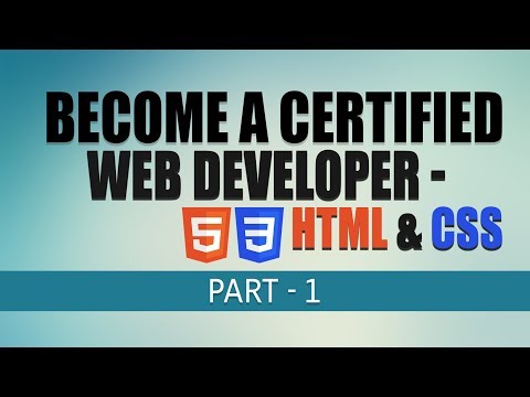 Free Complete Web Development Tutorial | HTML \u0026 CSS Fundamentals | Part 1 | Eduonix