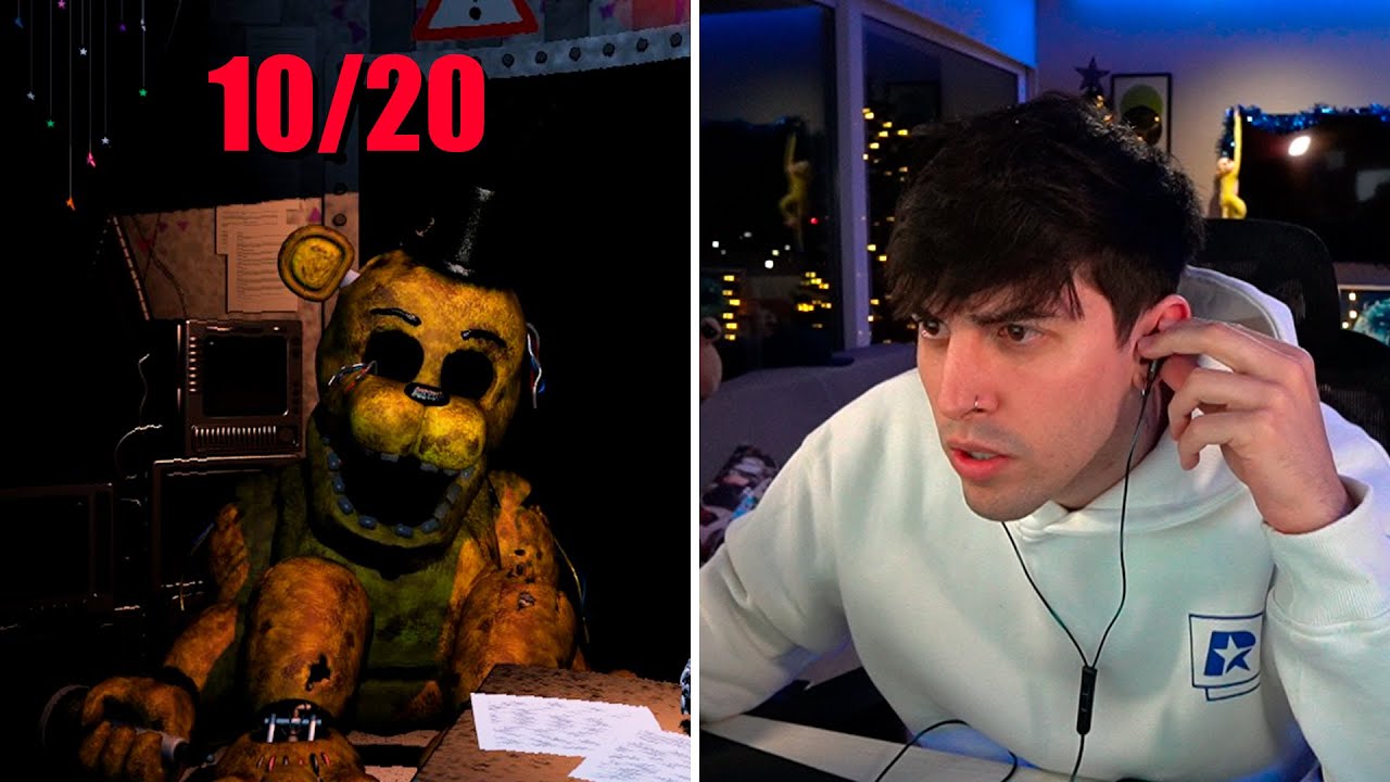 NOCHE DE FNAF 2 (reto 10/20) 💀