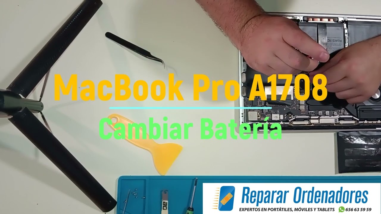 Servicio técnico batería MacBook Madrid — Reparar Ordenadores