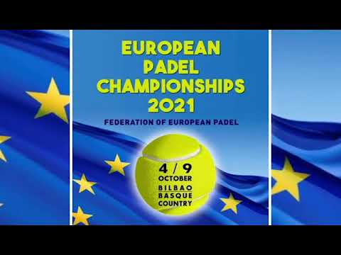 2021 European Padel Championships   Prize Giving Ceremony