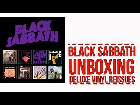 Black Sabbath Vinyl Reissues: Unboxing With Narration