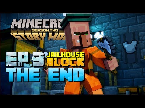 Minecraft Story Mode: Season 2 Episode 3 Ending - Walkthrough Part 5 [Jailhouse Block] Gamplay PS4