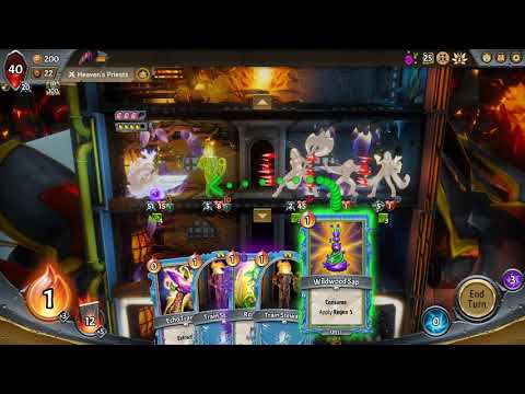 Monster Train Cov 25 Divinity PinkX/GreenX - GLUGGERNAUGHT