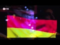 Emily Fröhling singt die Deutsche Nationalhymne ...