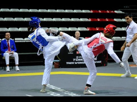 2025 Türkiye Taekwondo Open 62 Kg Final Match - YİĞİTALP Hatice Pınar vs KHUZINA Lilia #taekwondo