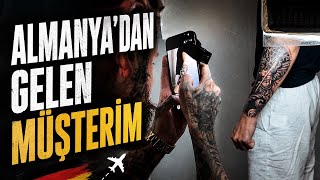 Müşterim bu dövmeyi yaptırmak için 2000 km yol geldi!! EKC VLOGS #2