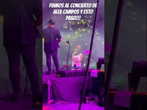 Concierto de Alex Campos, en Zarzal Valle del Cauca. 🔥