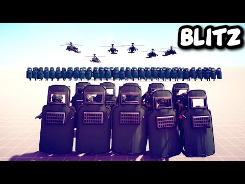 10 BLITZ Vs EVERY UNITS + MOD UNITS - TABS - Totally Accurate Battle Simulator