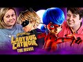 MIRACULOUS LADYBUG CAT NOIR THE MOVIE 2023 First Time Watching REACTION Netflix