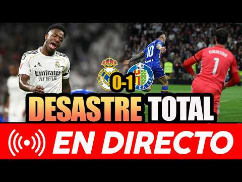 🚨🚨 EL MADRID PIERDE (0-1) ANTE EL GETAFE Y SE DISTANCIA A 4 PUNTOS DEL BARÇA
