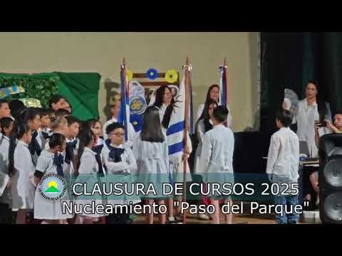 CLAUSURA DE CURSOS NUCLEAMIENTO PASO DEL PARQUE. PARTE 1   11 M